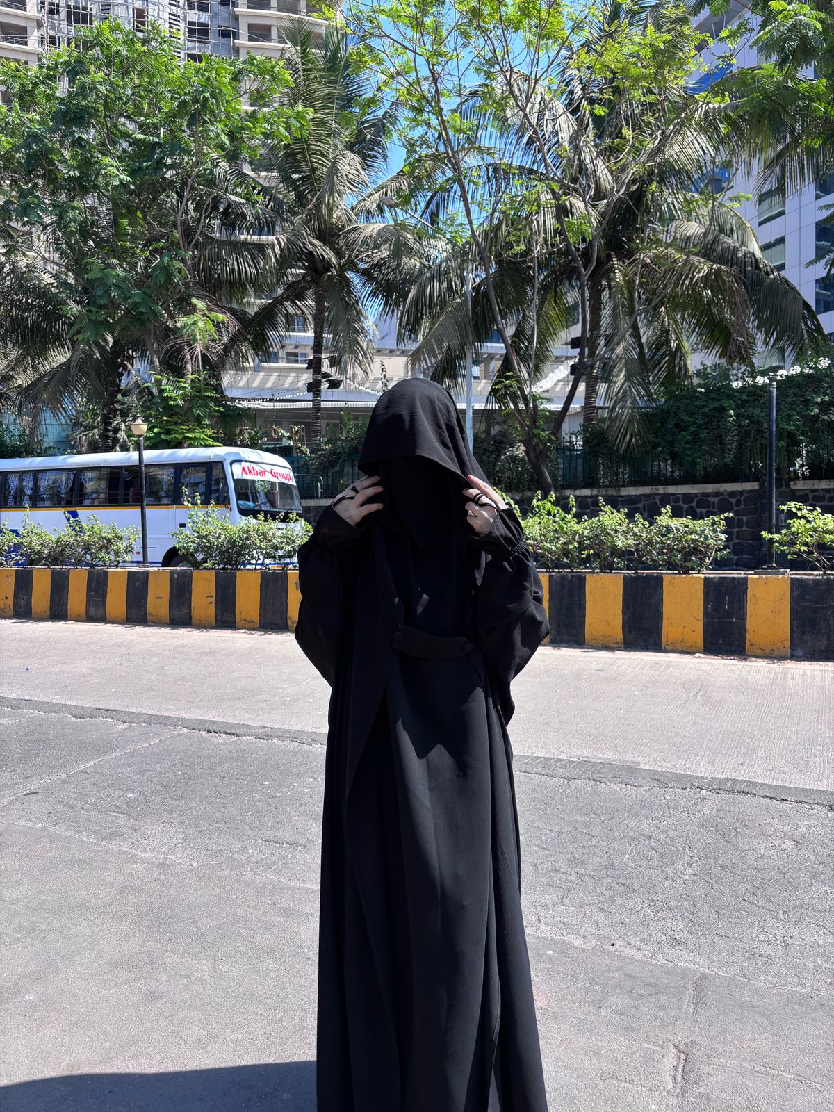 Premium Saudi Jilbab 1-Piece Full Length – Black