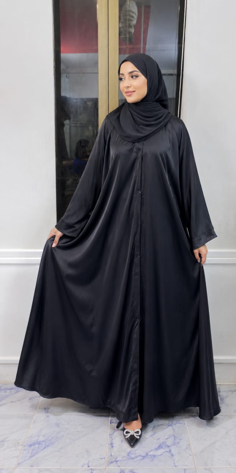 Black Eagle Abaya