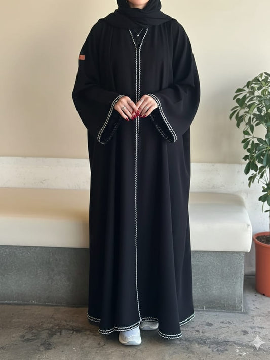 Royal Khizra Embroidered Abaya